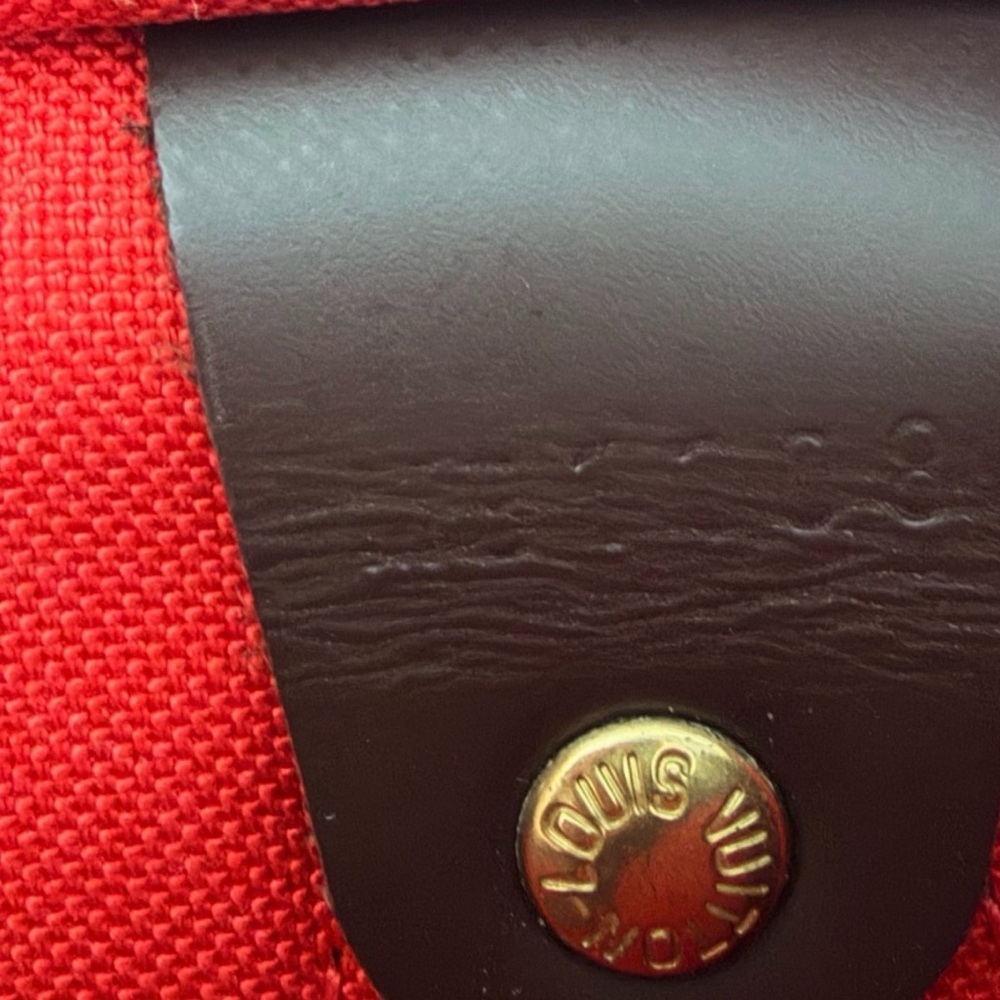 Authentic Louis Vuitton Checkered Satchel Damier Speedy 30 - Picture 7 of 10